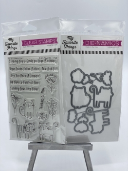 MFT Die-Namics Stanz & Stempel Set - Meow Mix